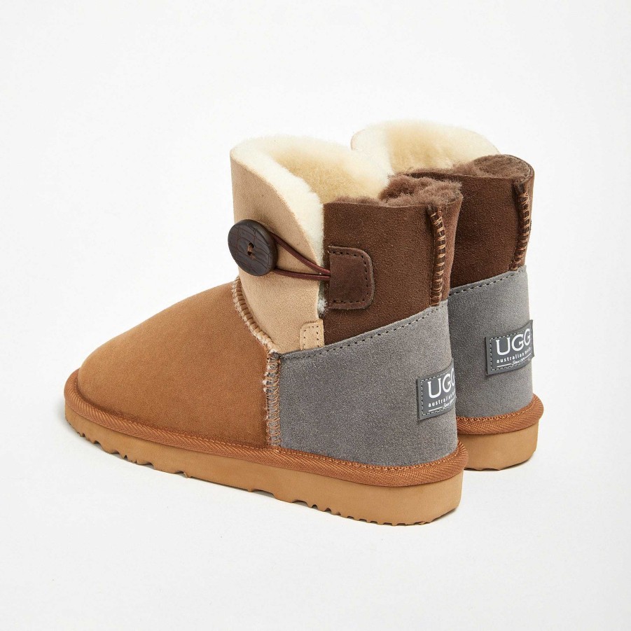 Men UGG Since 1974 BUTTON MINI | Men'S Burleigh Button Mini Tricolour