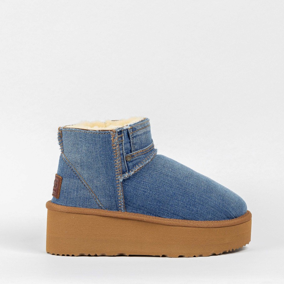 Women UGG Since 1974 Best Sellers | Women'S Classic Ultra Mini Platform Denim