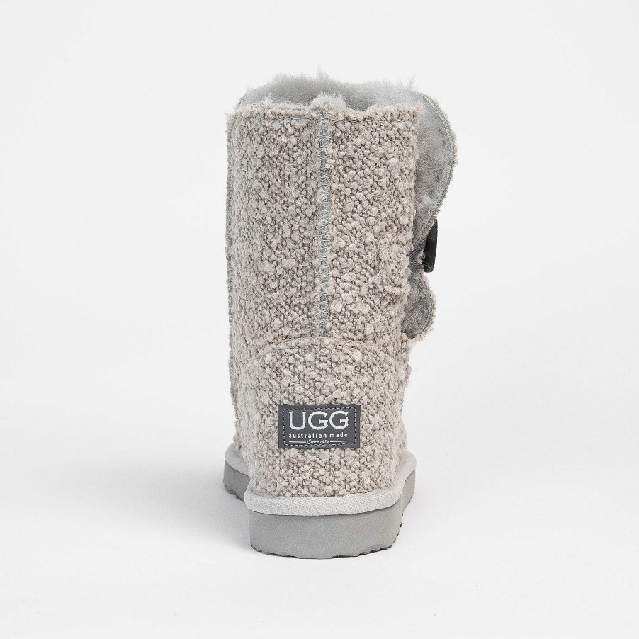 Women UGG Since 1974 New In | Women'S Boucle Button Mid