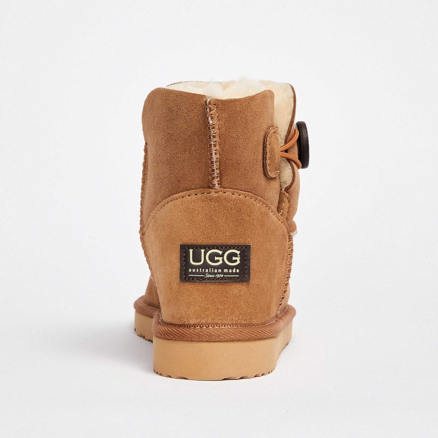 Women UGG Since 1974 Button Mini | Women'S Burleigh Button Mini Natural