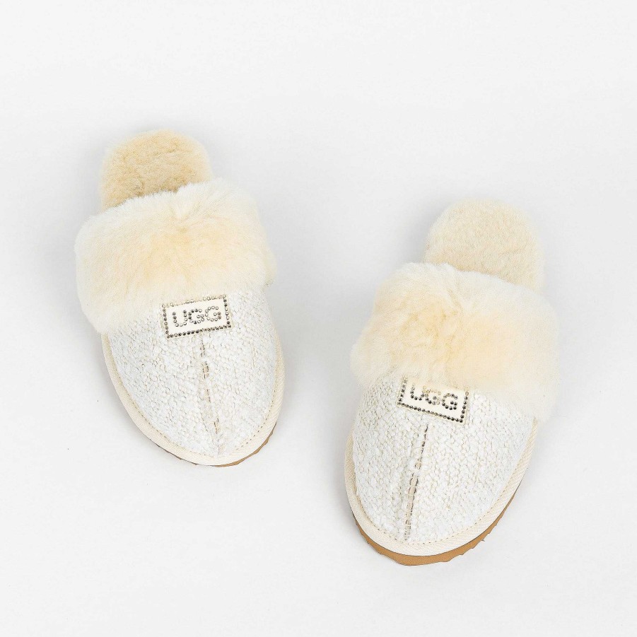 Women UGG Since 1974 New In | Women'S Luxe Boucle Designer Slippers