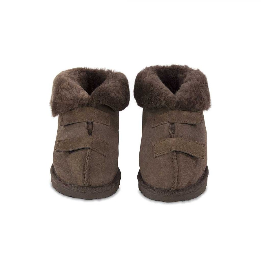 Women UGG Since 1974 Ankle Slippers | Women'S Medical Ankle Slipper Chocolate