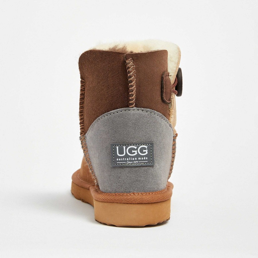 Men UGG Since 1974 BUTTON MINI | Men'S Burleigh Button Mini Tricolour