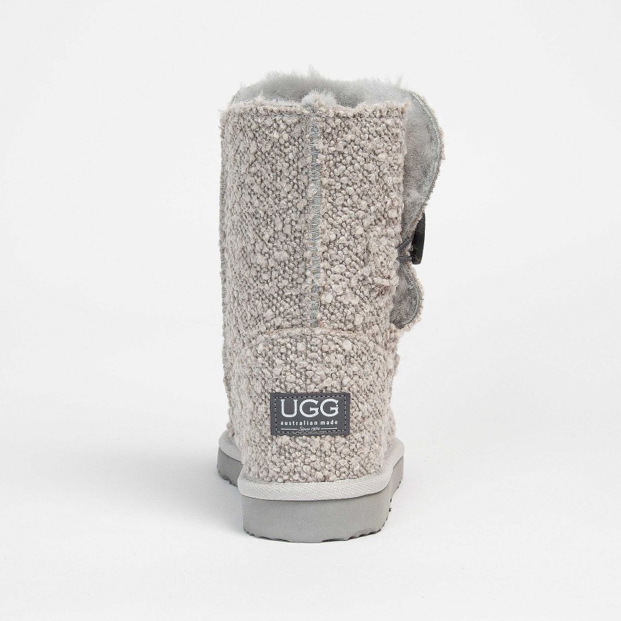 Women UGG Since 1974 Boucle | Women'S Boucle Button Mid