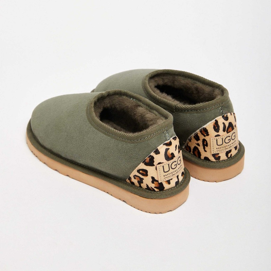 Women UGG Since 1974 New In | Women'S Baby Leopard Halfie Khaki