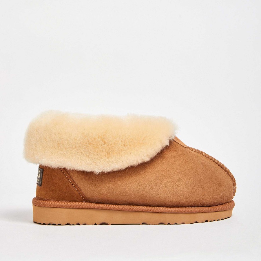 Women UGG Since 1974 Ankle Slippers | Women'S Ankle Slipper Natural