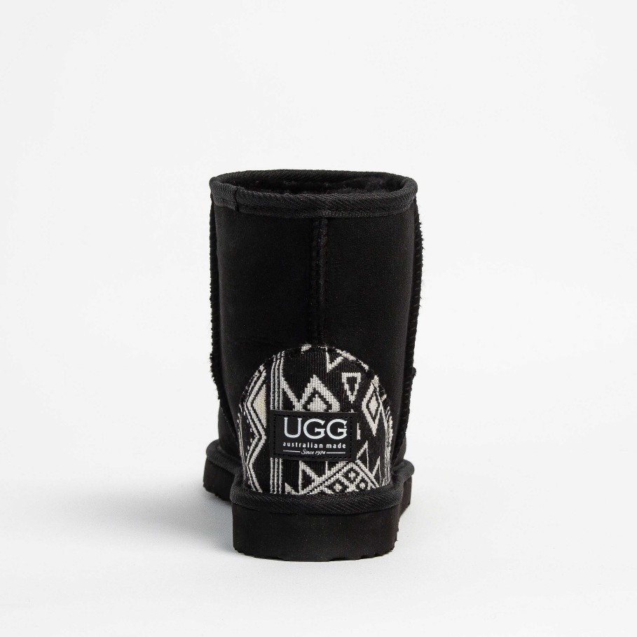 Women UGG Since 1974 Mini | Women'S Classic Mini Aztec Black