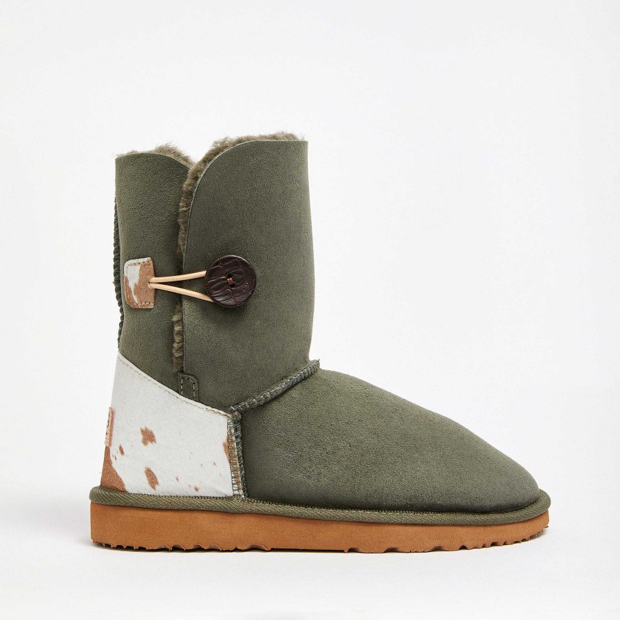 Women UGG Since 1974 Button Mid | Women'S Burleigh Button Mid Calf