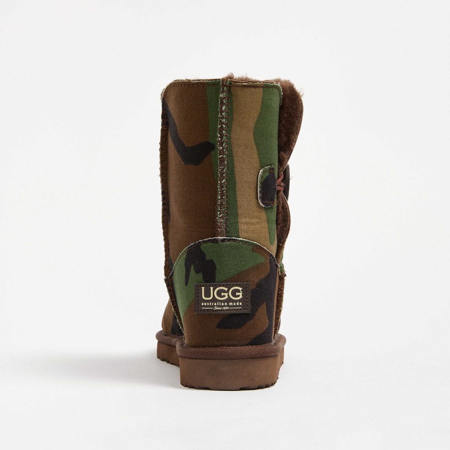 Men UGG Since 1974 BUTTON MINI | Men'S Camo Button Mid