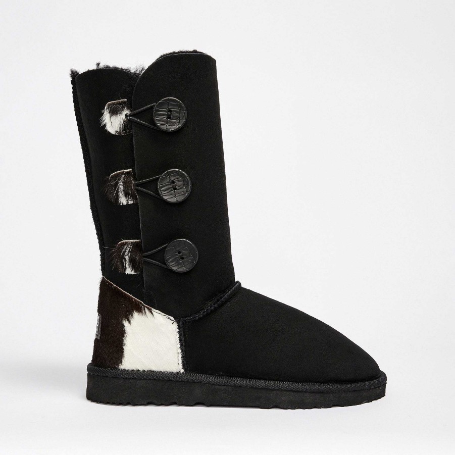 Women UGG Since 1974 Button Triplet & Quad | Women'S Burleigh Button Triplet Calf