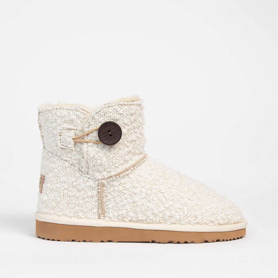 Women UGG Since 1974 New In | Women'S Boucle Button Mini