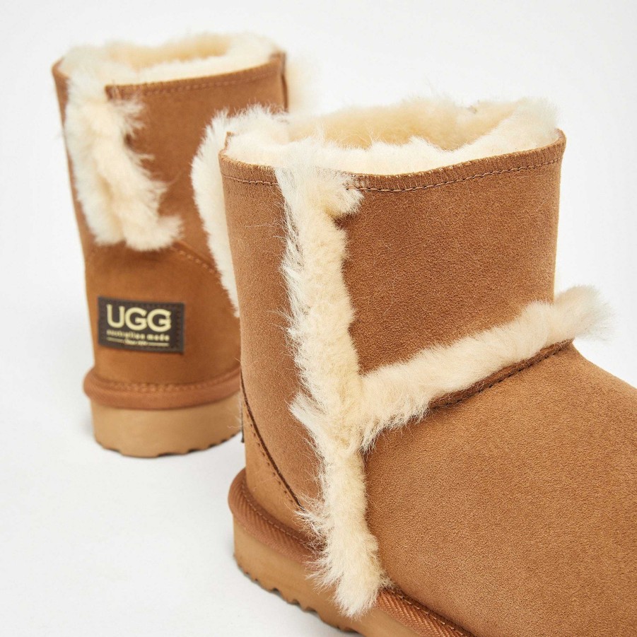 Women UGG Since 1974 Mini | Women'S Designer Mini Chestnut