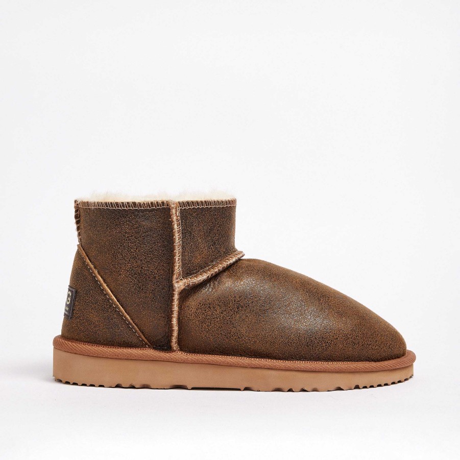 Men UGG Since 1974 Leather | Mens Classic Bomber Ultra Mini