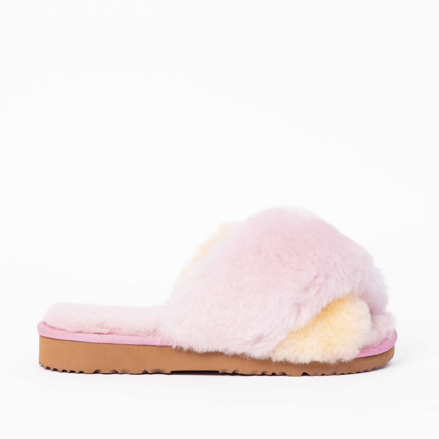 Women UGG Since 1974 Slides | Criss Cross Multi