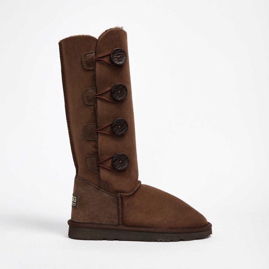 Women UGG Since 1974 Button Triplet & Quad | Women'S Burleigh Button Quad