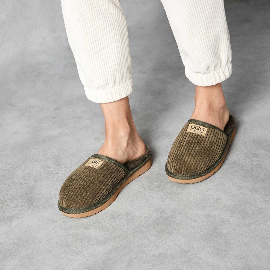 Women UGG Since 1974 Slippers | Women'S Corduroy Classic Slippers