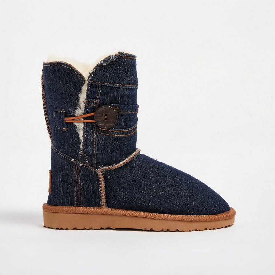 Women UGG Since 1974 Best Sellers | Women'S Denim Button Mid