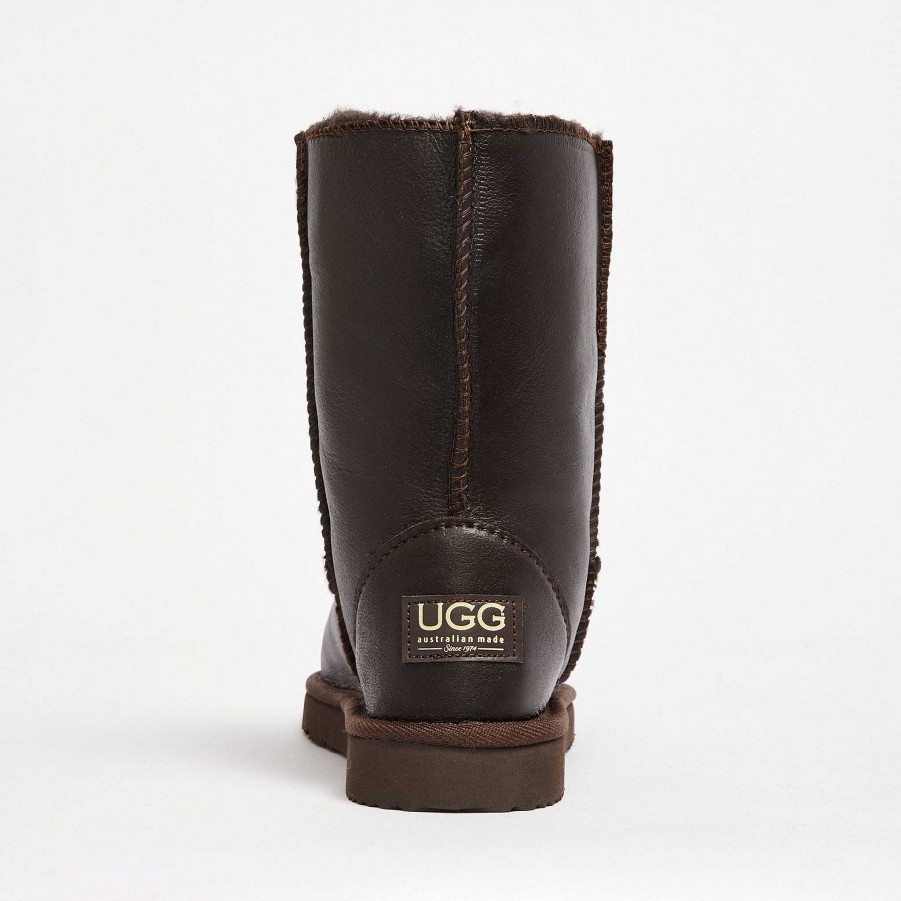 Men UGG Since 1974 Leather | Men'S Classic Nappa Mid