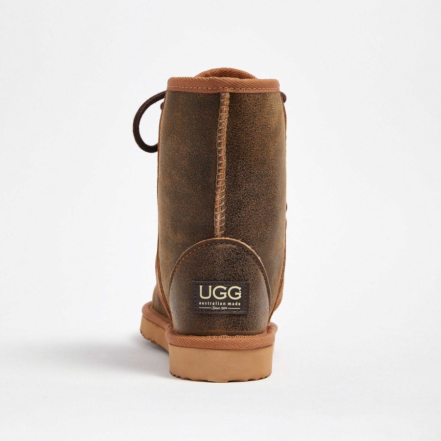 Men UGG Since 1974 Leather | Men'S Dusty Mid Bomber