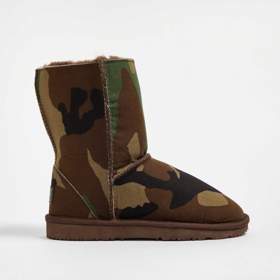 Men UGG Since 1974 Corduroy & Camo | Men'S Camo Mid