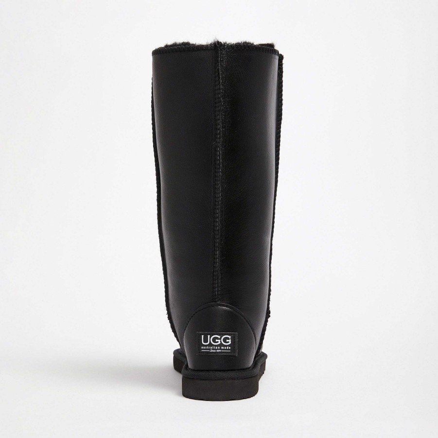 Women UGG Since 1974 Tall & Ultra Tall | Women'S Classic Tall Nappa Nappa Black