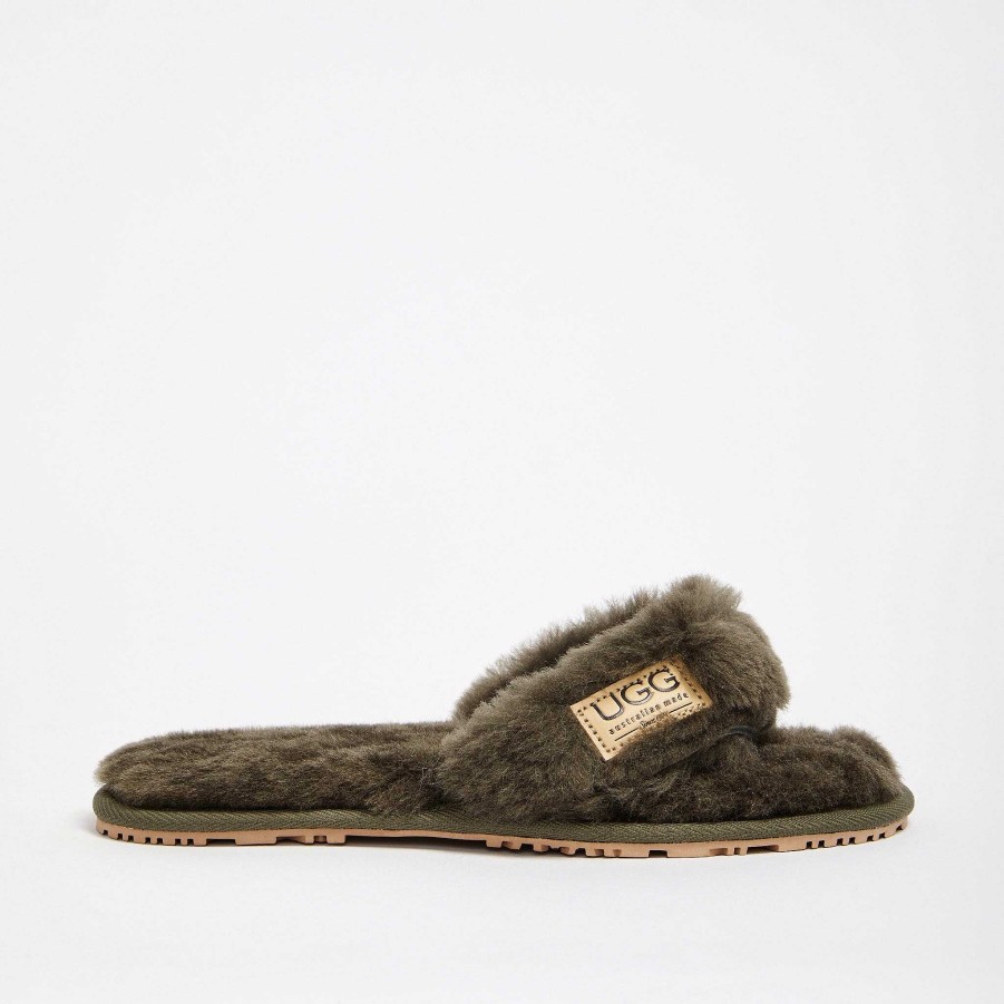 Men UGG Since 1974 SLIPPERS | Men'S Designer Flip Flop Natural