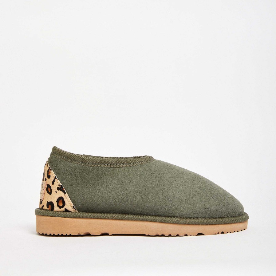 Women UGG Since 1974 New In | Women'S Baby Leopard Halfie Khaki