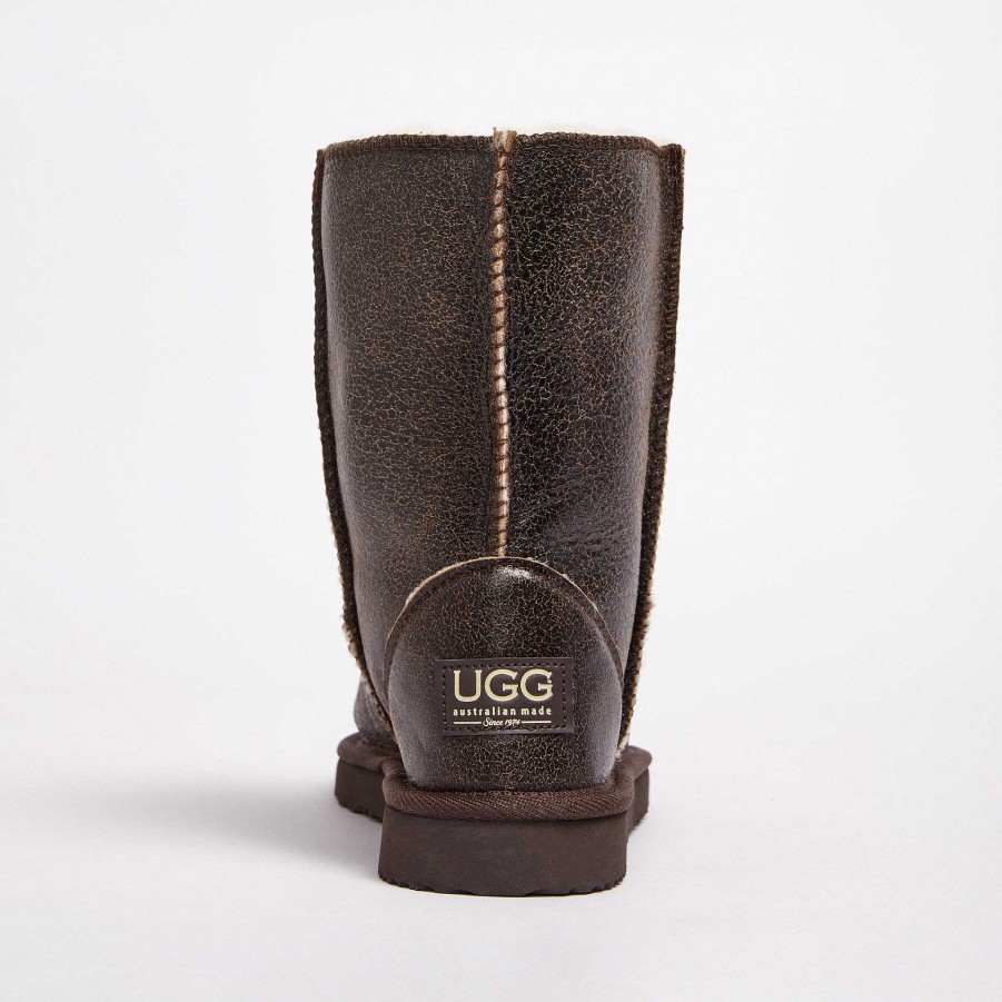 Men UGG Since 1974 Leather | Men'S Classic Bomber Mid