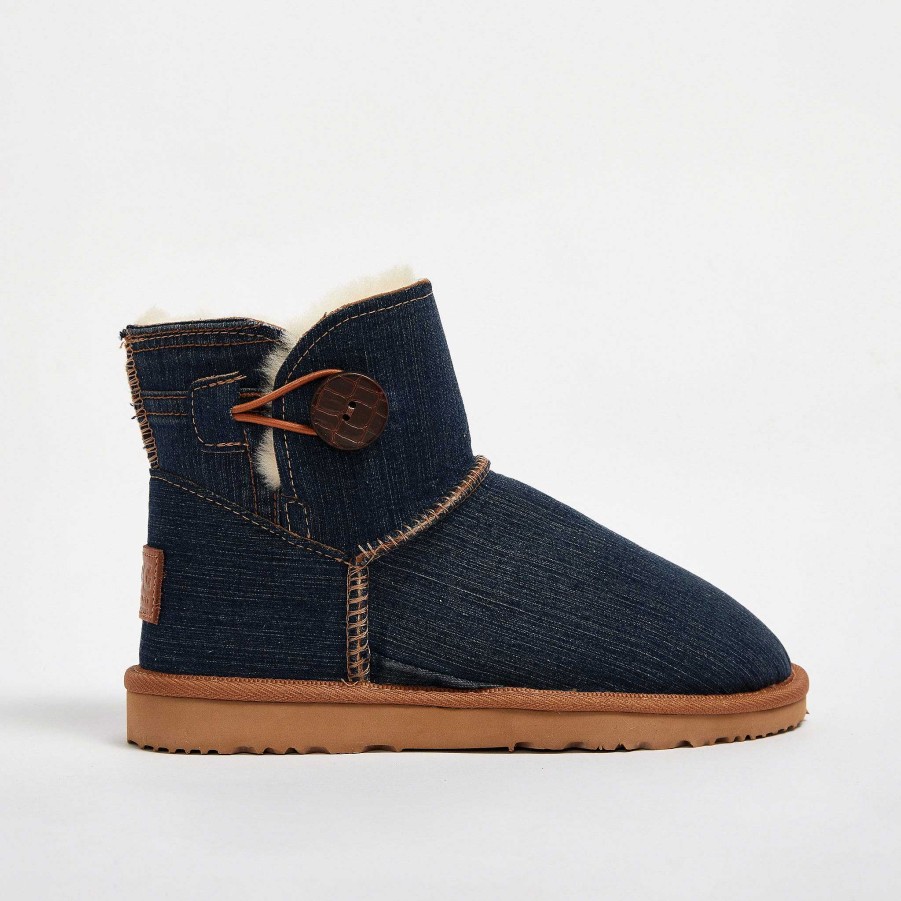 Women UGG Since 1974 Best Sellers | Women'S Denim Button Mini