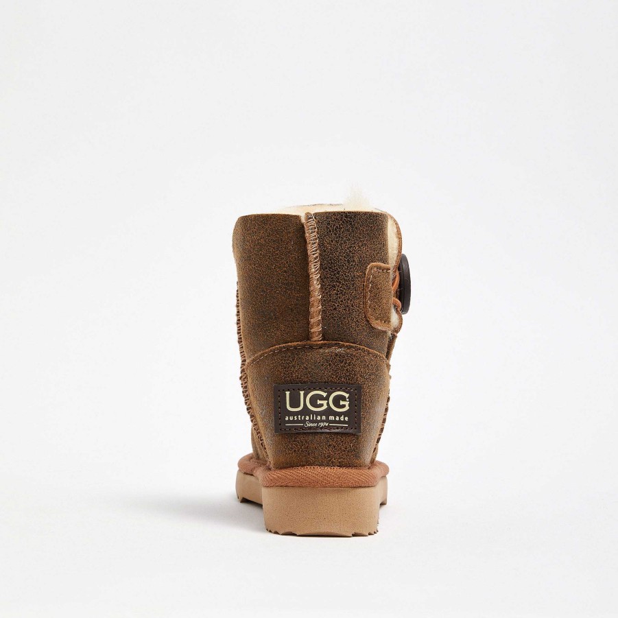 Kids & Babies UGG Since 1974 BOOTS | Kids Bomber Burleigh Button Mid