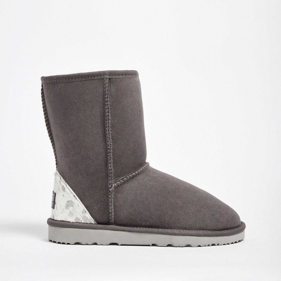 Women UGG Since 1974 Best Sellers | Women'S Classic Mid Silver Calf Slate