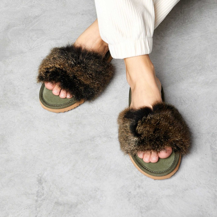 Women UGG Since 1974 Slides | Women'S Kitty Slides