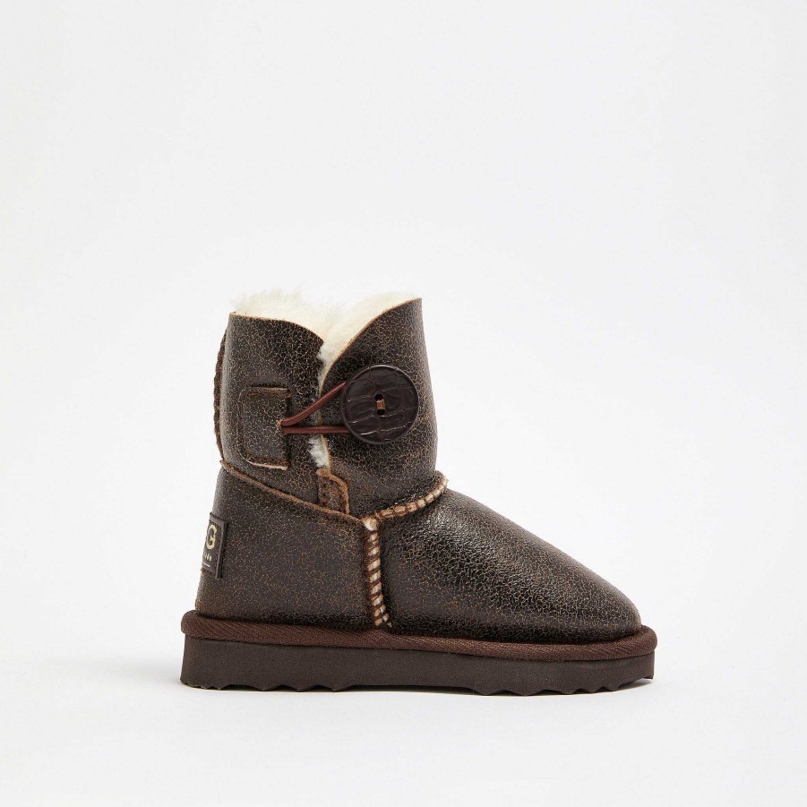 Kids & Babies UGG Since 1974 BOOTS | Kids Bomber Burleigh Button Mid